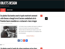 Tablet Screenshot of objetsdesign.fr